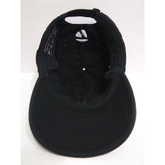 TaylorMade R7 Golf Hat Performance Strap Back Hat Cap Black White Red Adjustable - Picture 5 of 7